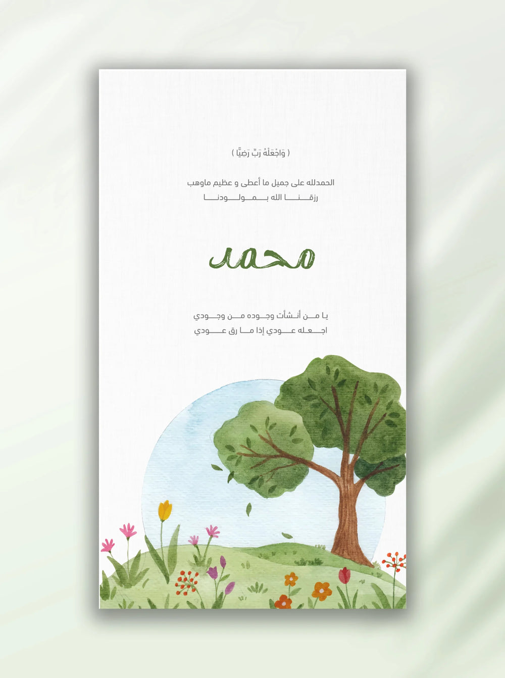 بطاقة مواليد